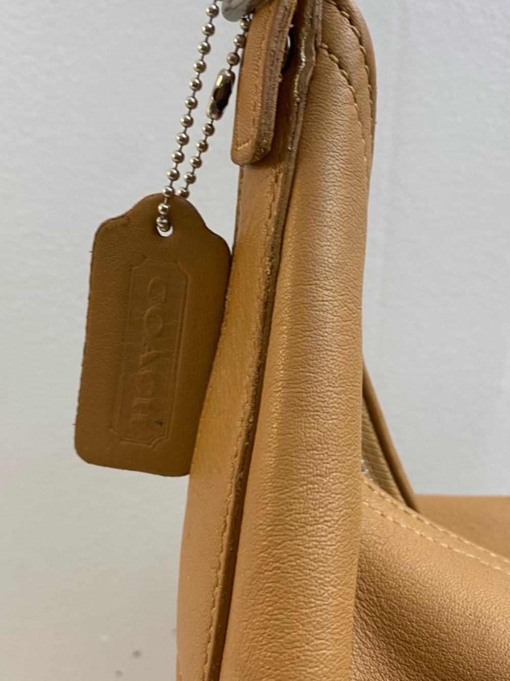 Coach Legacy West Leather Hobo Shoulder Bag - Tan - Picture 2 of 6